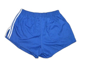Vintage 70s 80s US Action Shorty Short 2-Inch Inseam Unisex Athletic Shorts