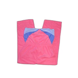 Vintage Montgomery Ward Frottee 1970er Jahre Tube Top Jumper Romper