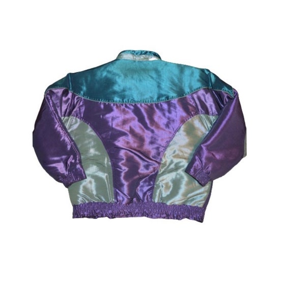 Vintage 1990s Iridescent Quilted Puffer Ski Curre… - image 2