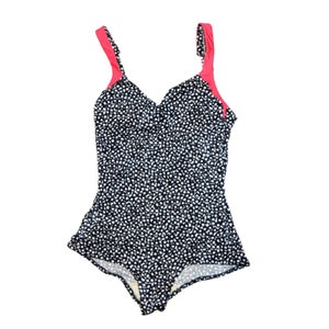 1970s Perfection Fit By Roxanne One-Piece Pinup Bathing Suit Swimsuit