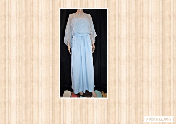 Vintage Miss Elliette California Formal Gown with