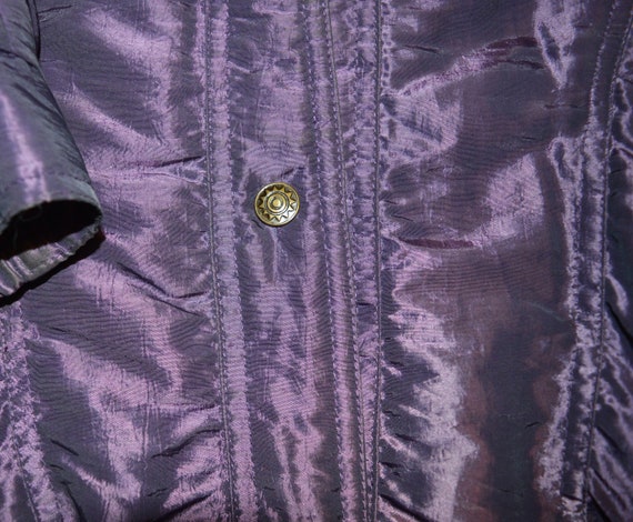 Vintage 1990s Iridescent Quilted Puffer Ski Curre… - image 5