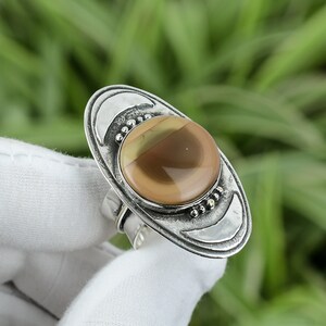 Imperial Jasper Ring 925 Sterling Silver Ring Ring Size 8 Natural Gemstone Ring Anniversary Gift Best Design Ring Wonderful Handmade Jewelry