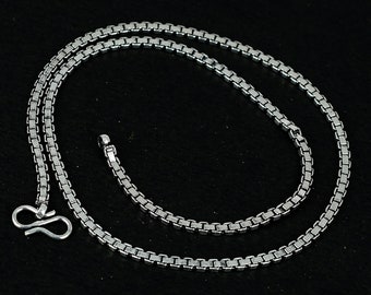 Silver Chain Silver Chain Jewelry 925 Sterling Silver Chain Handmade Unique Jewelry Chain For Pendants Chain For Necklace Engagement Gift