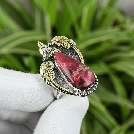 Thulite ring sale