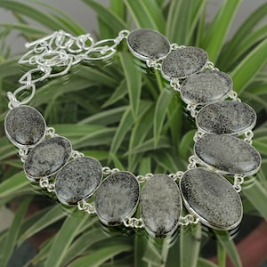 Stingray Coral Necklace 925 Sterling Silver Necklace Adjustable Chain Necklace Handmade Necklace Gemstone Jewelry Women&#39;s Special Gift