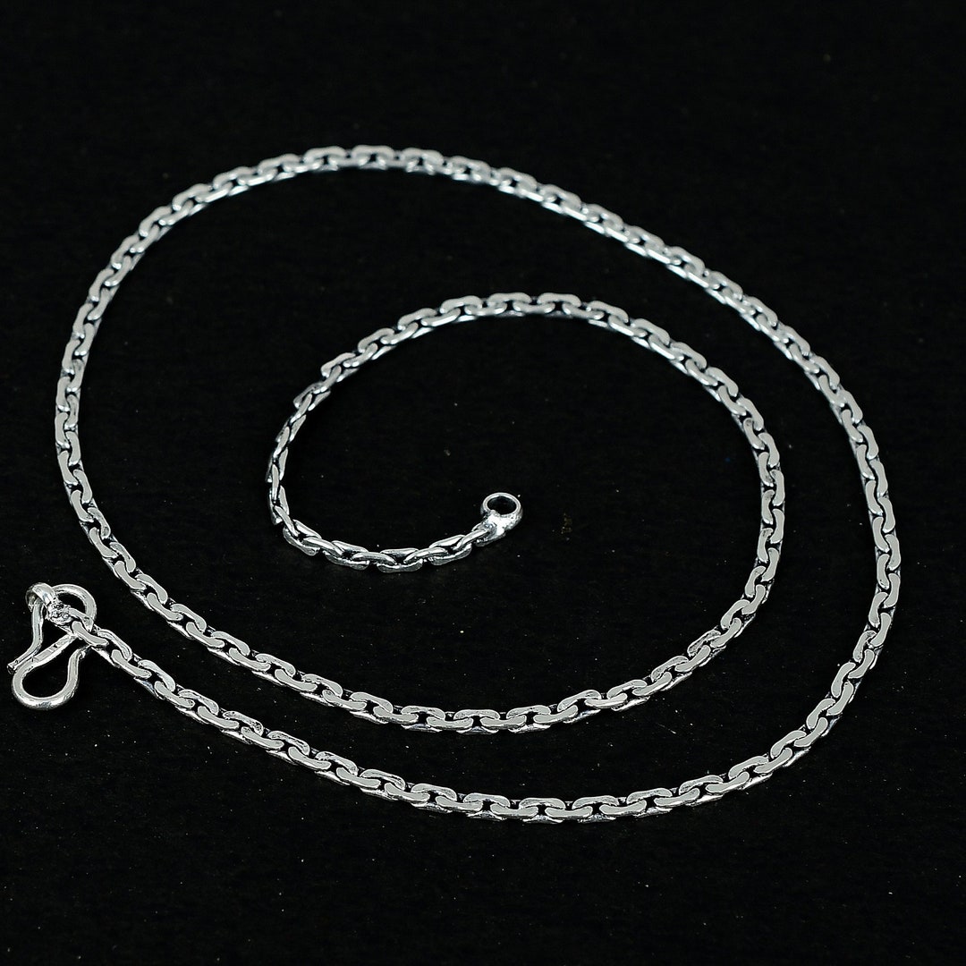Silver Chain 925 Sterling Silver Chain Pendant for Chain Silver Jewelry