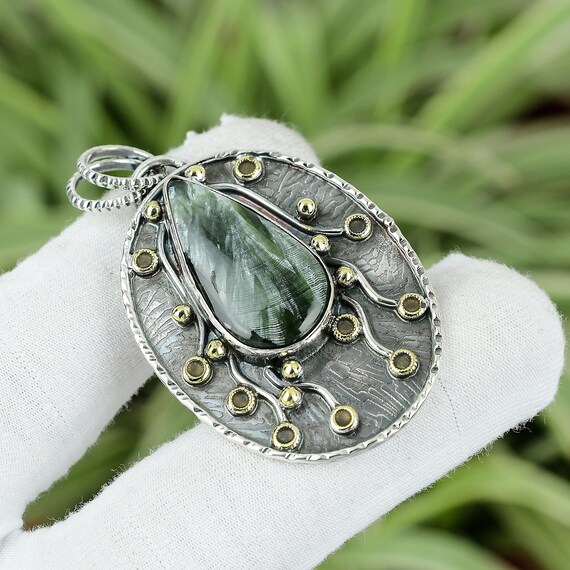 Seraphinite jewelry on sale
