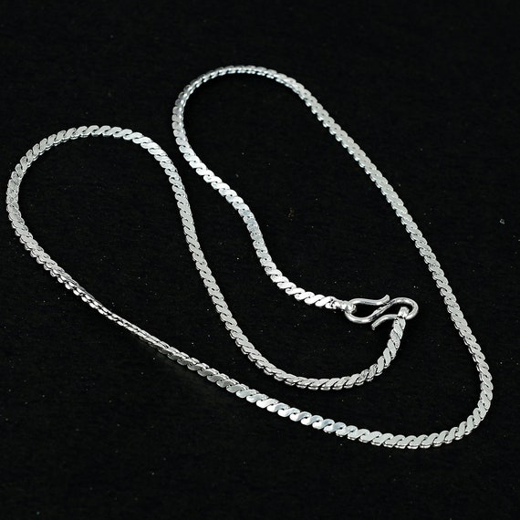 925 Silver Heart Pendant Necklace Chain For Women Girls Silver Jewelry -  AliExpress