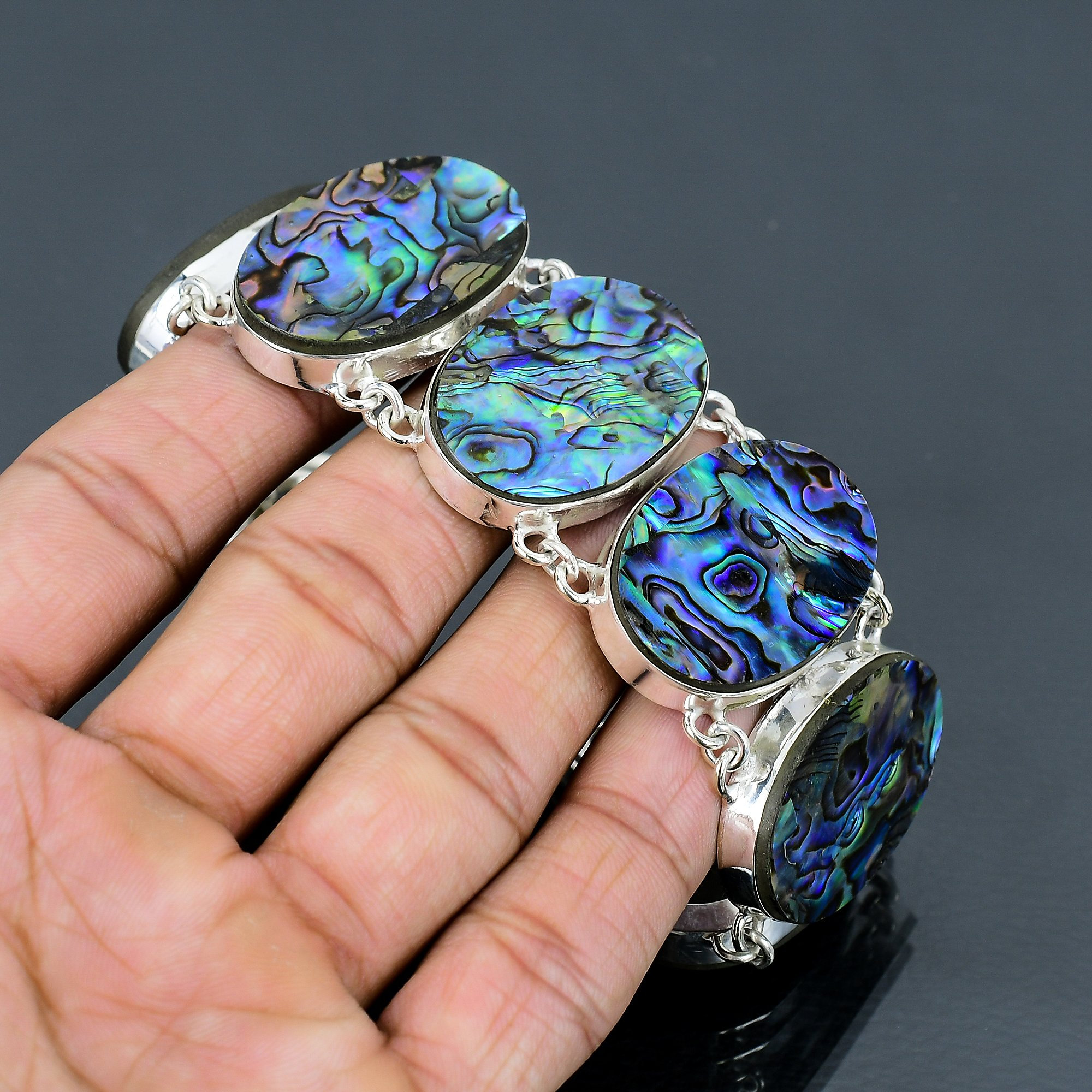 Abalone shell best sale bracelet