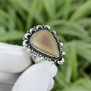 Imperial Jasper Ring 925 Sterling Silver Ring Ring Size 8 Imperial Jasper Jewelry Gemstone Handmade Rings Designer Jewelry Anniversary Gift