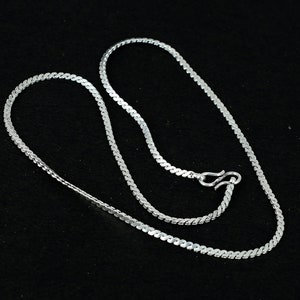 Silver Chain Handmade Chain 925 Sterling Silver Chain Silver Jewelry Chain For Pendants Silver Chain For Pendant Necklace Chain Gift For Mom