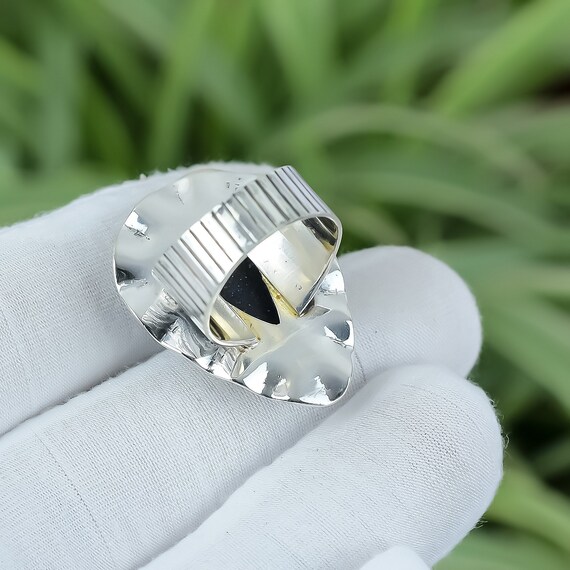 Bague soleil bleu sale