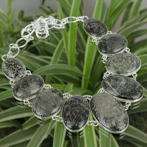 Stingray Coral Necklace 925 Sterling Silver Necklace Adjustable Chain Necklace Handmade Jewelry Gemstone Necklace Women&#39;s Special Gift
