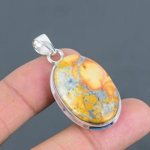 Maligano Jasper Pendant 925 Sterling Silver Pendant Genuine Gemstone Jewelry Dainty Pendant Handmade Pendant Silver Jewelry Gifts For Women