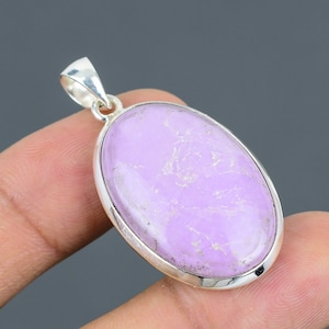 Phosphosiderite Pendant 925 Sterling Silver Pendant Phosphosiderite Jewelry Handmade Pendant Silver Jewelry For Gift Dainty Gemstone Pendant