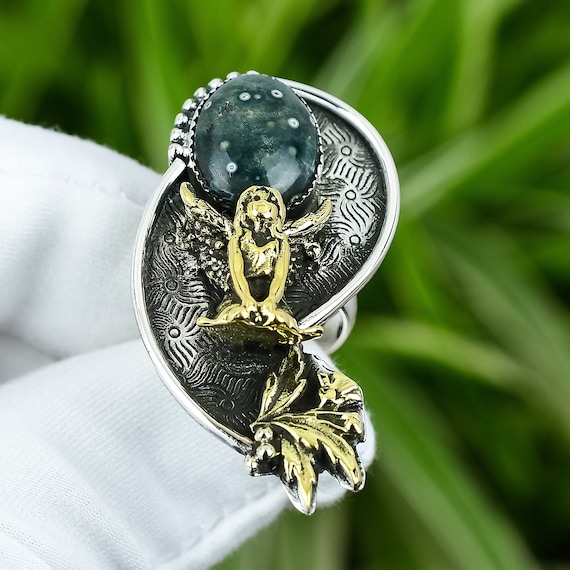Ocean jasper best sale ring