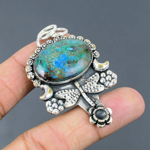 Sterling Silver Genuine Gemstone Dragonfly Slide Pendants Sterling Silver Genuine Gemstone Dragonfly Slide Pendants