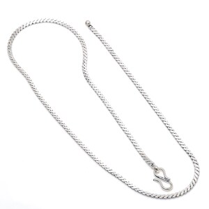 Silver Chain Handmade Chain 925 Sterling Silver Chain Silver Jewelry Chain For Pendants Silver Chain For Pendant Necklace Chain Gift For Mom