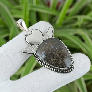 Boulder Opal Pendant 925 Sterling Silver Pendant Very Pretty Gemstone Pendant Handmade Boho Jewelry Latest Design Pendant Birthstone Pendant