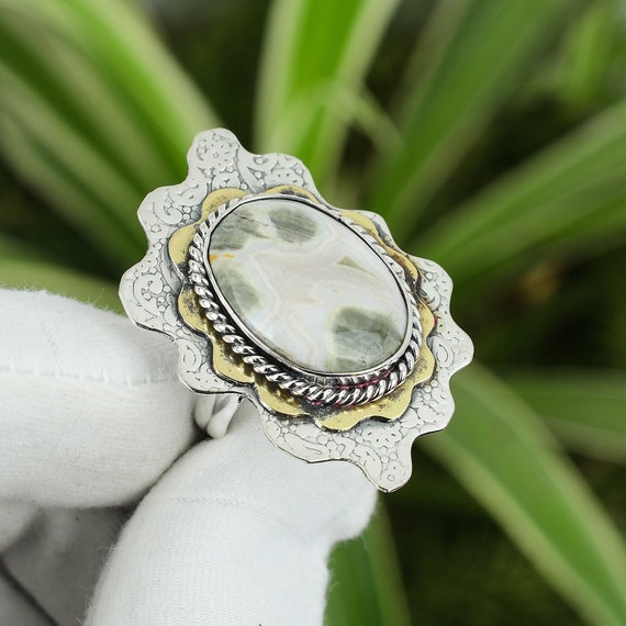 Ocean jasper ring clearance