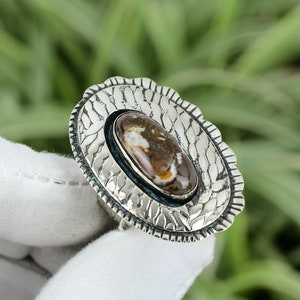 Wild Horse Magnesite Ring 925 Sterling Silver Ring Ring Size 8.5 Handmade Amazing Jewelry Gift For Her Beautiful Gemstone Ring Designer Ring