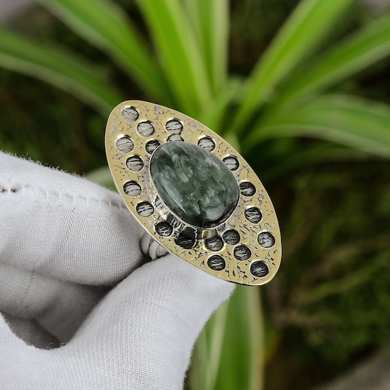 Seraphinite ring best sale