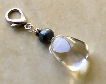 Hematite Healing Crystal Charms for Pets Hematite Healing Crystal Charms for Pets