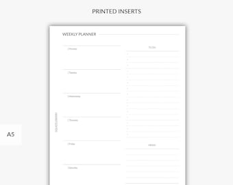 May include: A printable weekly planner page in black and white. The page is divided into seven sections for each day of the week, with space for to-do lists, notes, and memos.