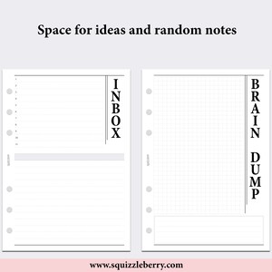 PRINTED Notes Pages Lined Paper to Do List With Checkboxes - Etsy