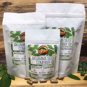 Akuamma Seed powder 20-1 Extract capsules (Picralima Nitida)