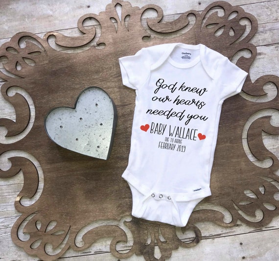 religious baby announcement