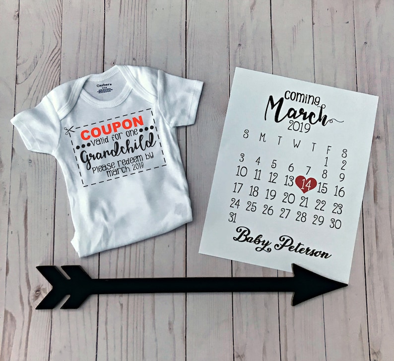 Funny Pregnancy Announcement for Grandparents Pregnancy Etsy