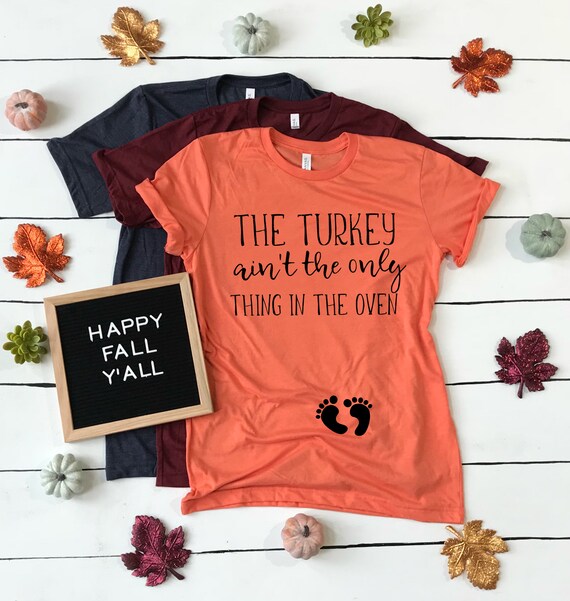 thanksgiving pregnancy shirt