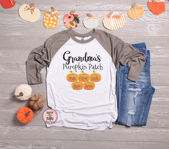 Personalized T-Shirt Hoodie Thankful Mimi Pumpkin Shirt Fall Shirt Long Sleeve Sweatshirt Birthday Gift for Grandma Thanksgiving Gift