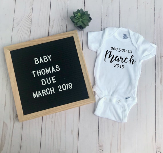 march 2019 baby announcement