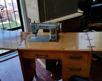 Vintage sewing machine.