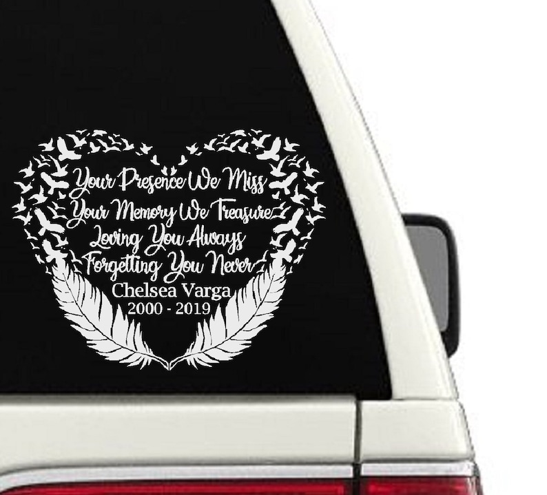In Loving Memory Car Decals >> In Loving Memory Car Decal Window Memorial Sticker Cd129 In Loving Memory Car Decals >> In Loving Memory Car Decal Window Memorial Sticker Cd129