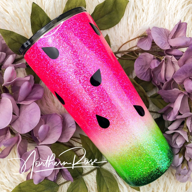 Fruit Tumbler Citrus Tumbler Watermelon Tumbler Etsy