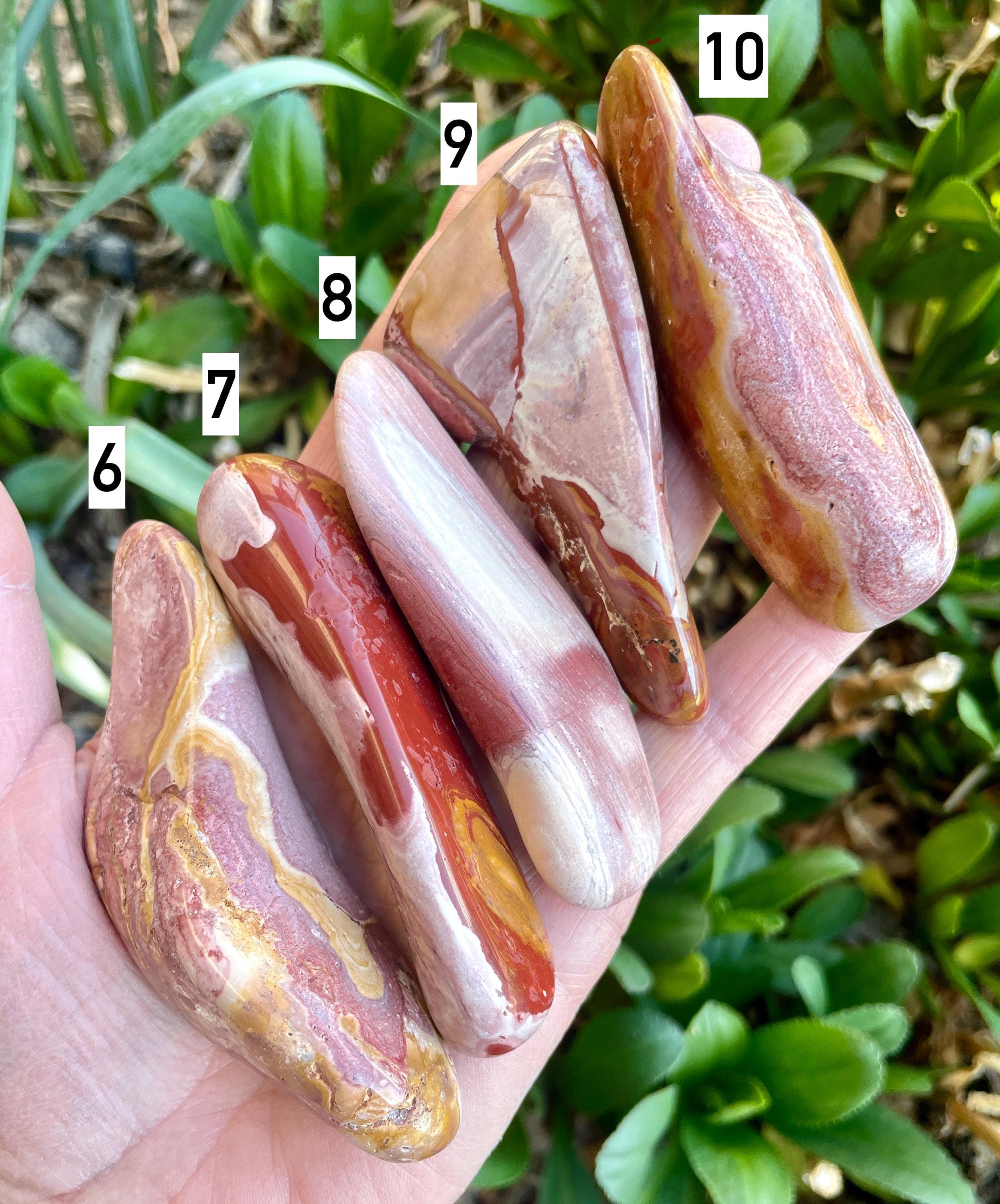 NEVADA WONDERSTONE WAND, Choice, Meditation Stone, Polished Tumble ...