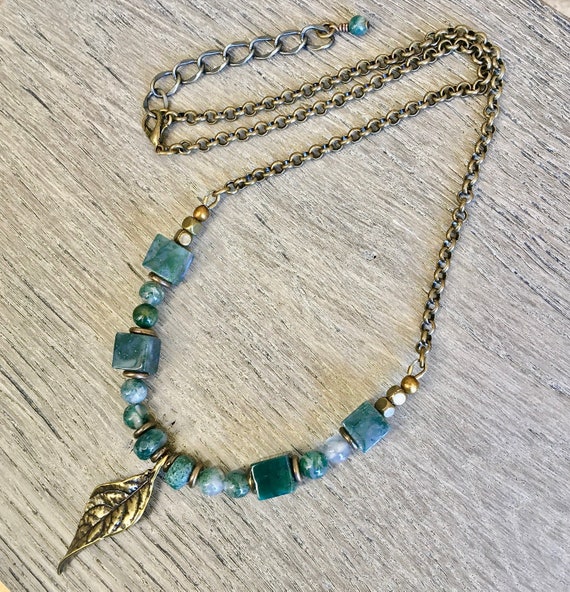 Collier en agate naturelle | Les Orgonites