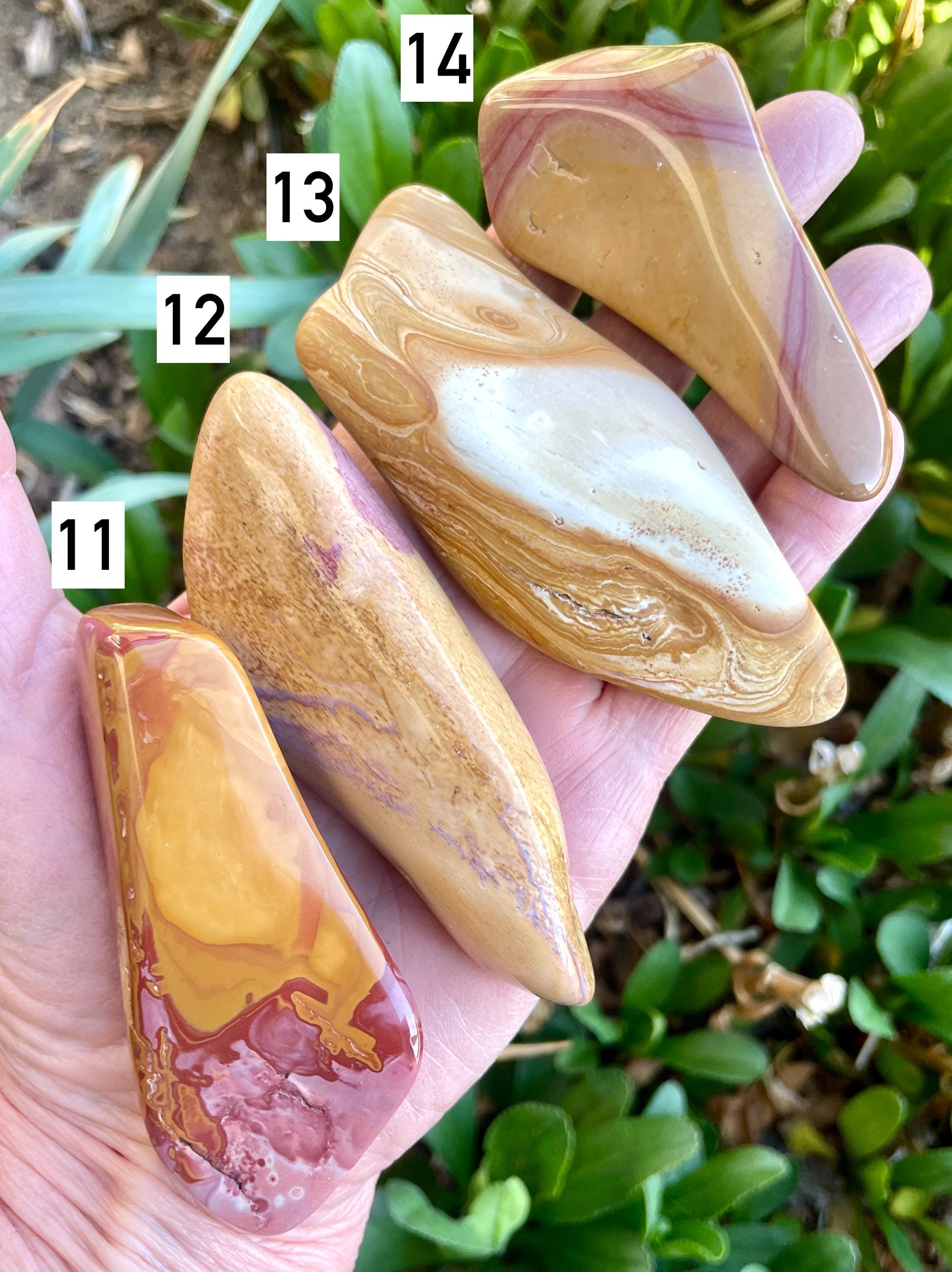 NEVADA WONDERSTONE WAND, Choice, Meditation Stone, Polished Tumble ...