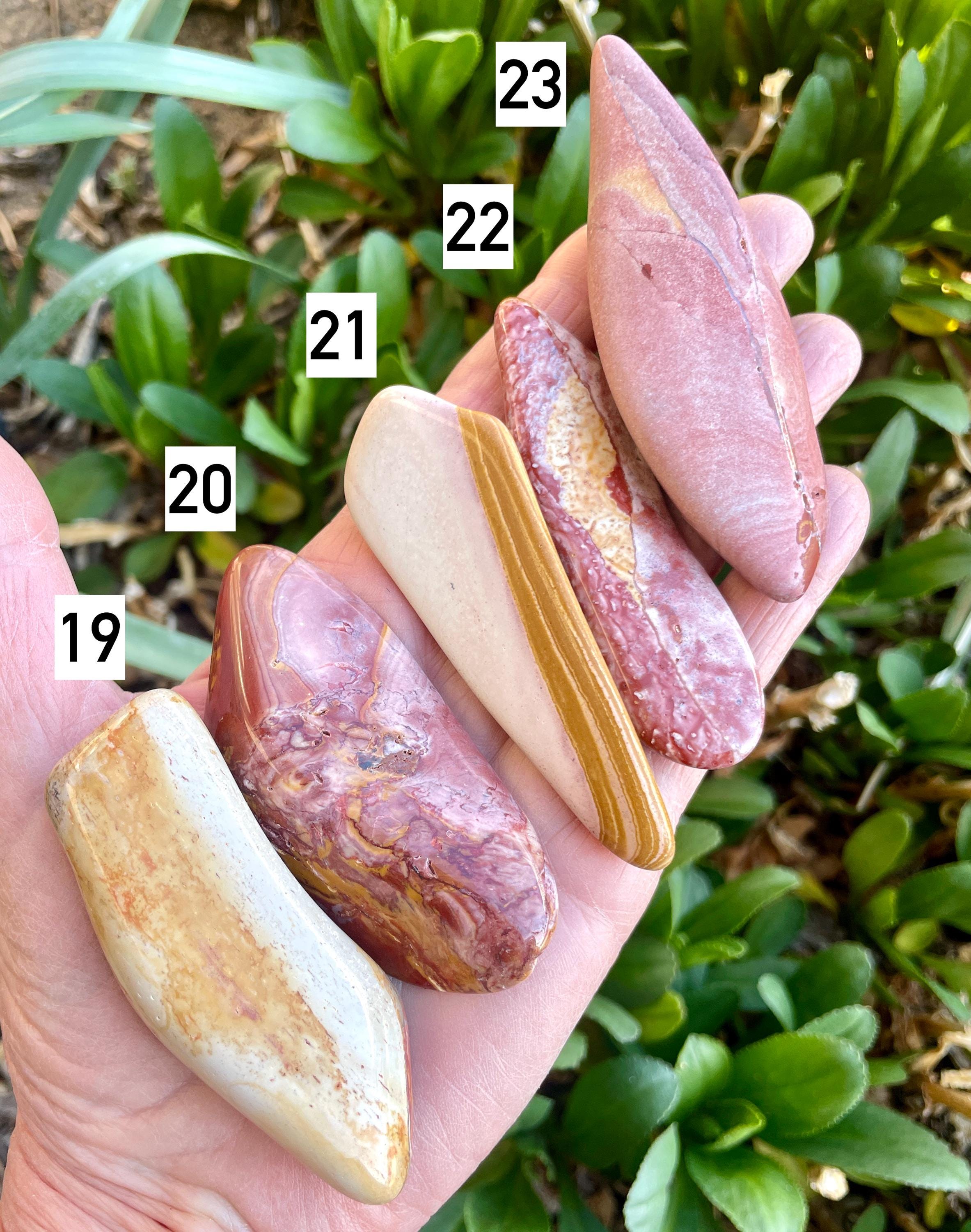 NEVADA WONDERSTONE WAND, Choice, Meditation Stone, Polished Tumble ...