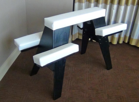 Black And White Bench In A Bag Portable Spanking Bench Etsy