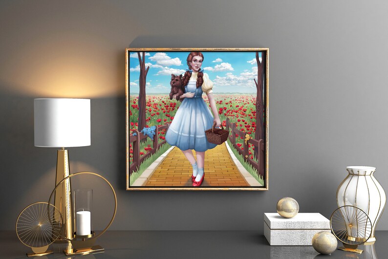Wizard of Oz Art Print. Wall Art. Poster Print 3 Sizes. Etsy