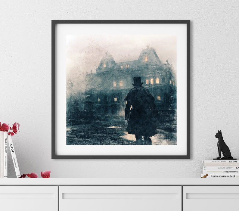 Expectations Art Print, Gothic Charles Dickens Illustration - Etsy