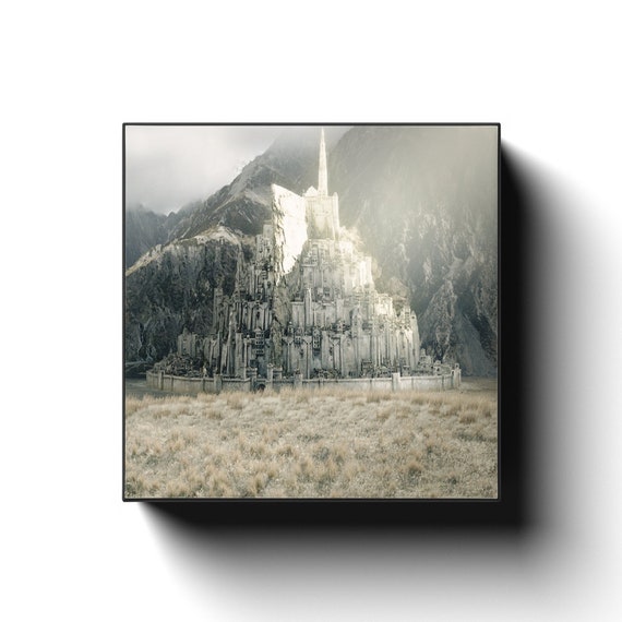 Minas Tirith, an art print by Moe Wanders - INPRNT