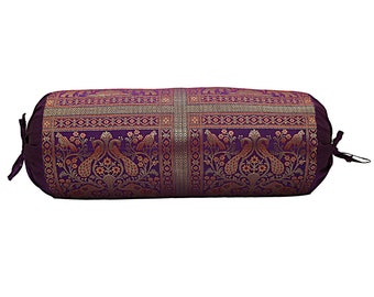 Indian Bolster Cover Mandala Pillow Cushion Cover Cylindrical Masand Bolster