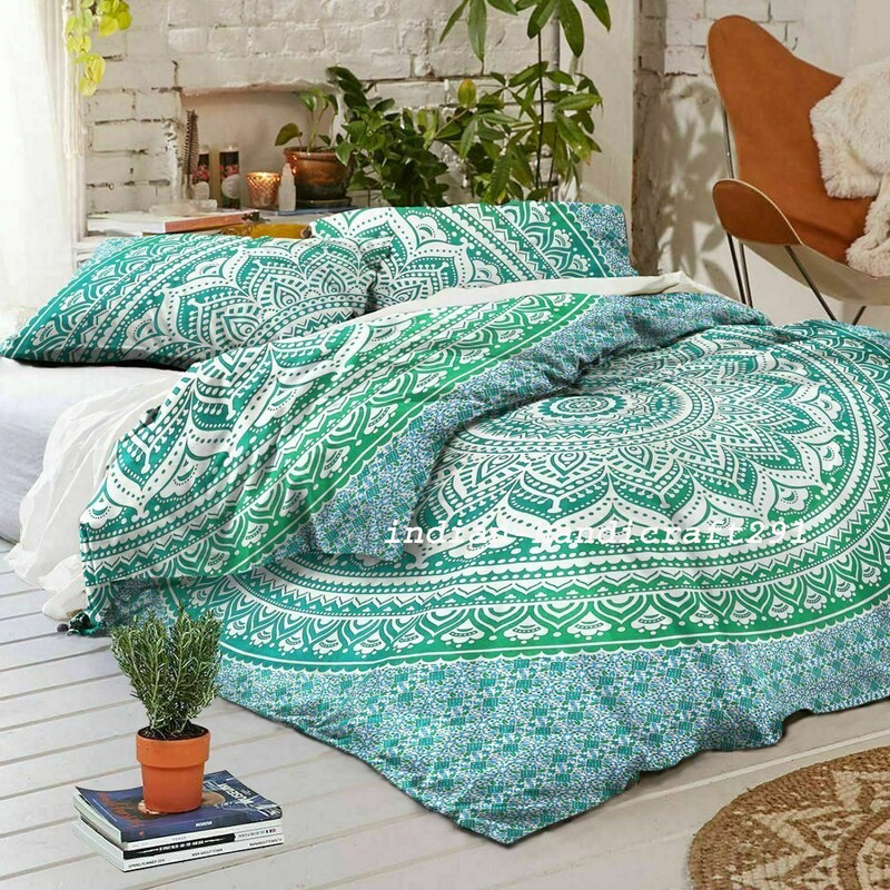 Mandala Fox Quilted Blanket NCU0DV561 main image 0
