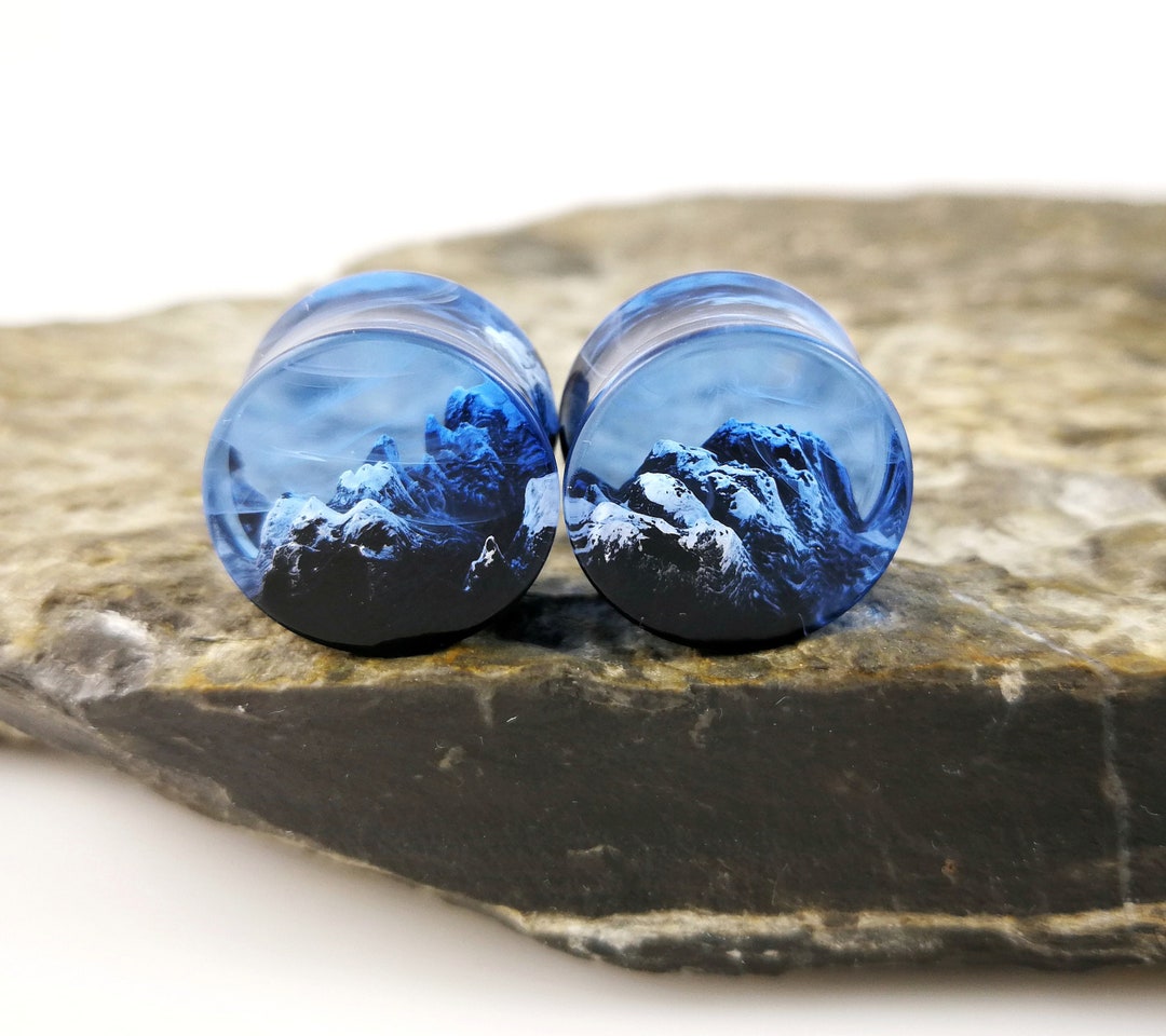 Resin Ear Plugs Custom Plugs and Tunnels Resin Ear Gauges Etsy